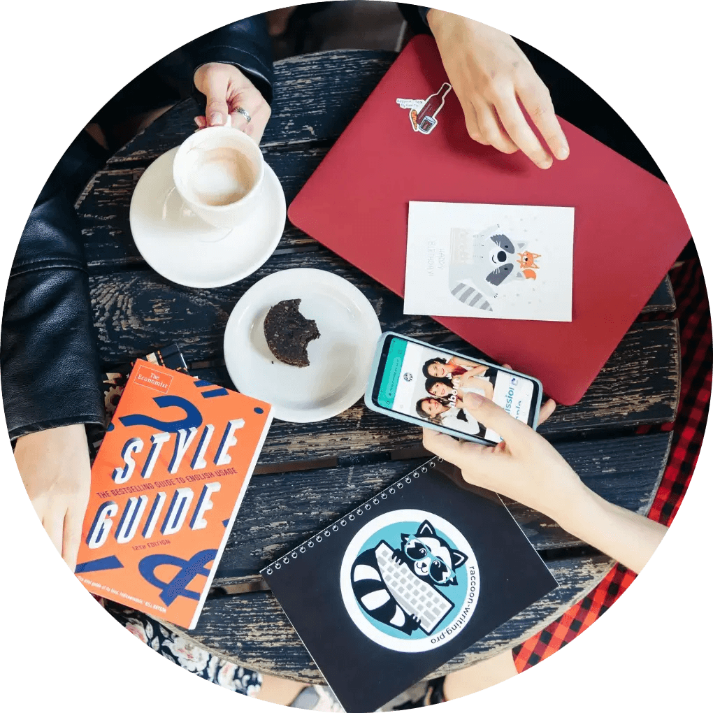 Raccoon Writing hero image